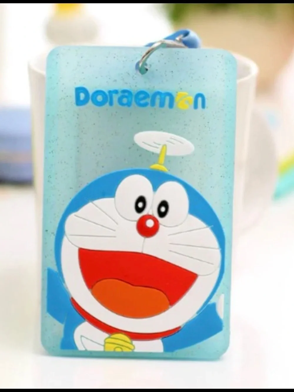 Cute Character Lanyard Card Holder